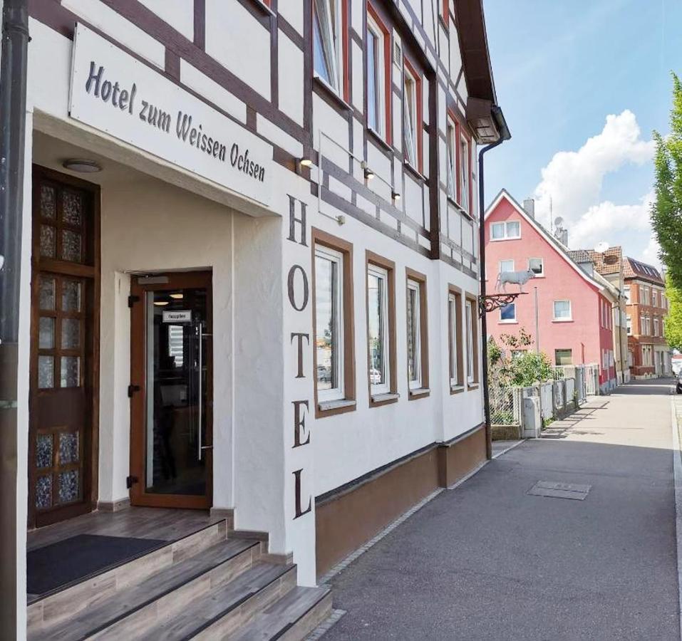 Hotel Zum Weissen Ochsen Aalen Eksteriør bilde
